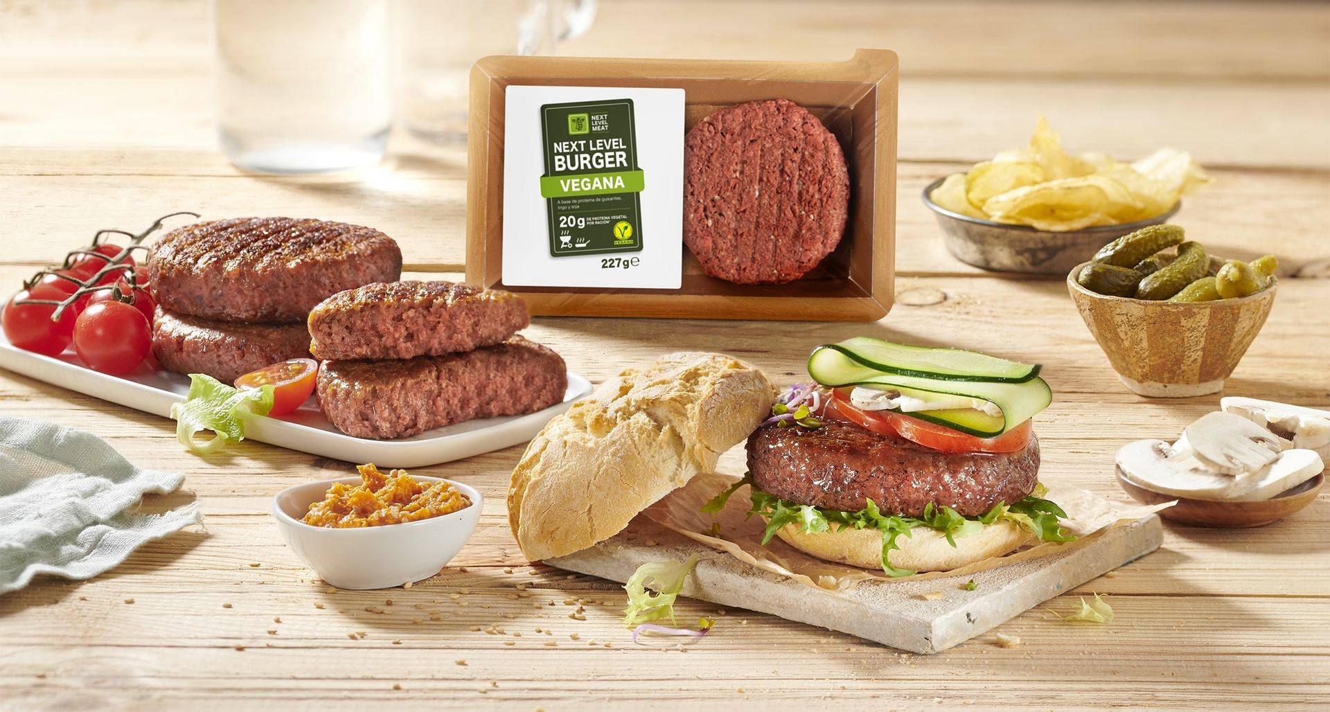 Hamburguesa vegana de Lidl arrasa y supera diez veces las ventas previstas 