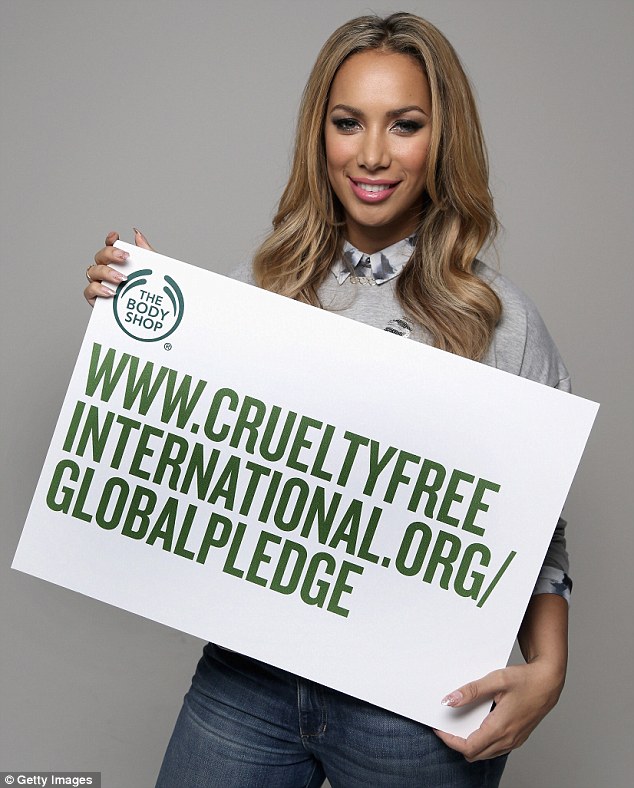 ¡Leona Lewis es parte de campaña contra la experimentación en animales!
