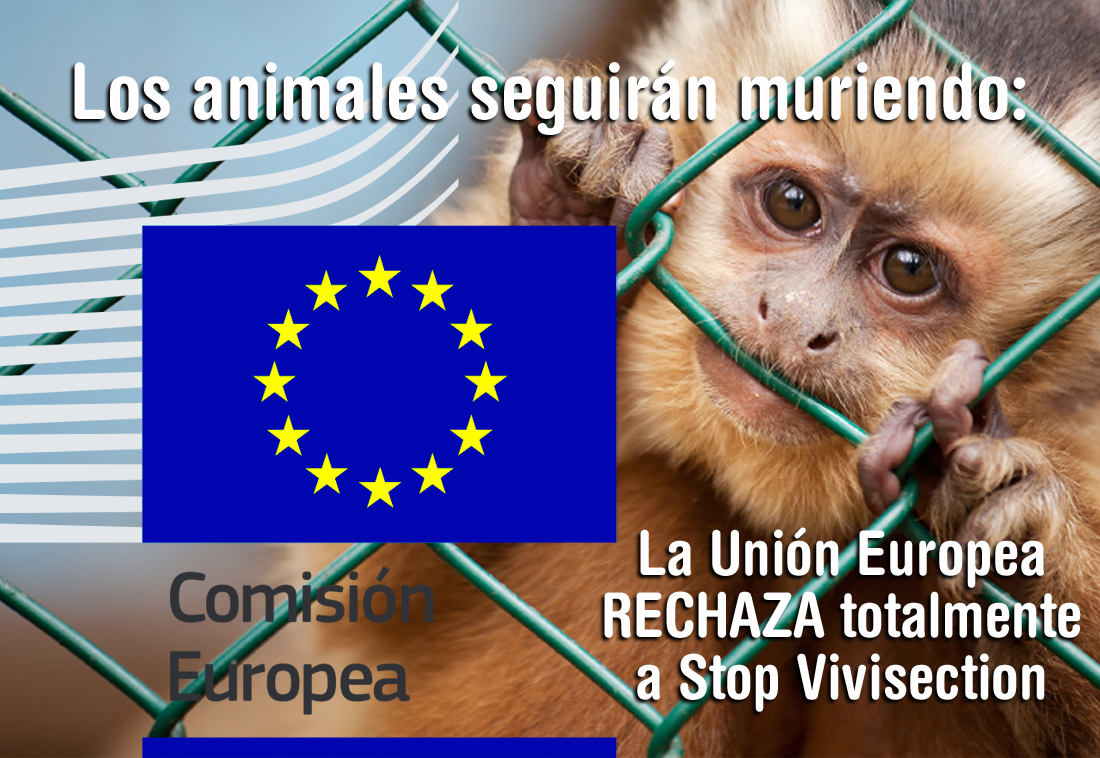 La Comisión Europea rechaza las peticiones de Stop Vivisection