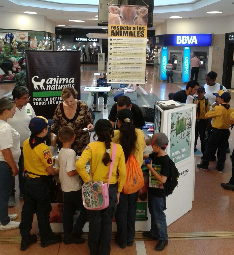 AnimaNaturalis participó en la Feria Ecológica y de la Sostenibilidad de Unicentro Medellín