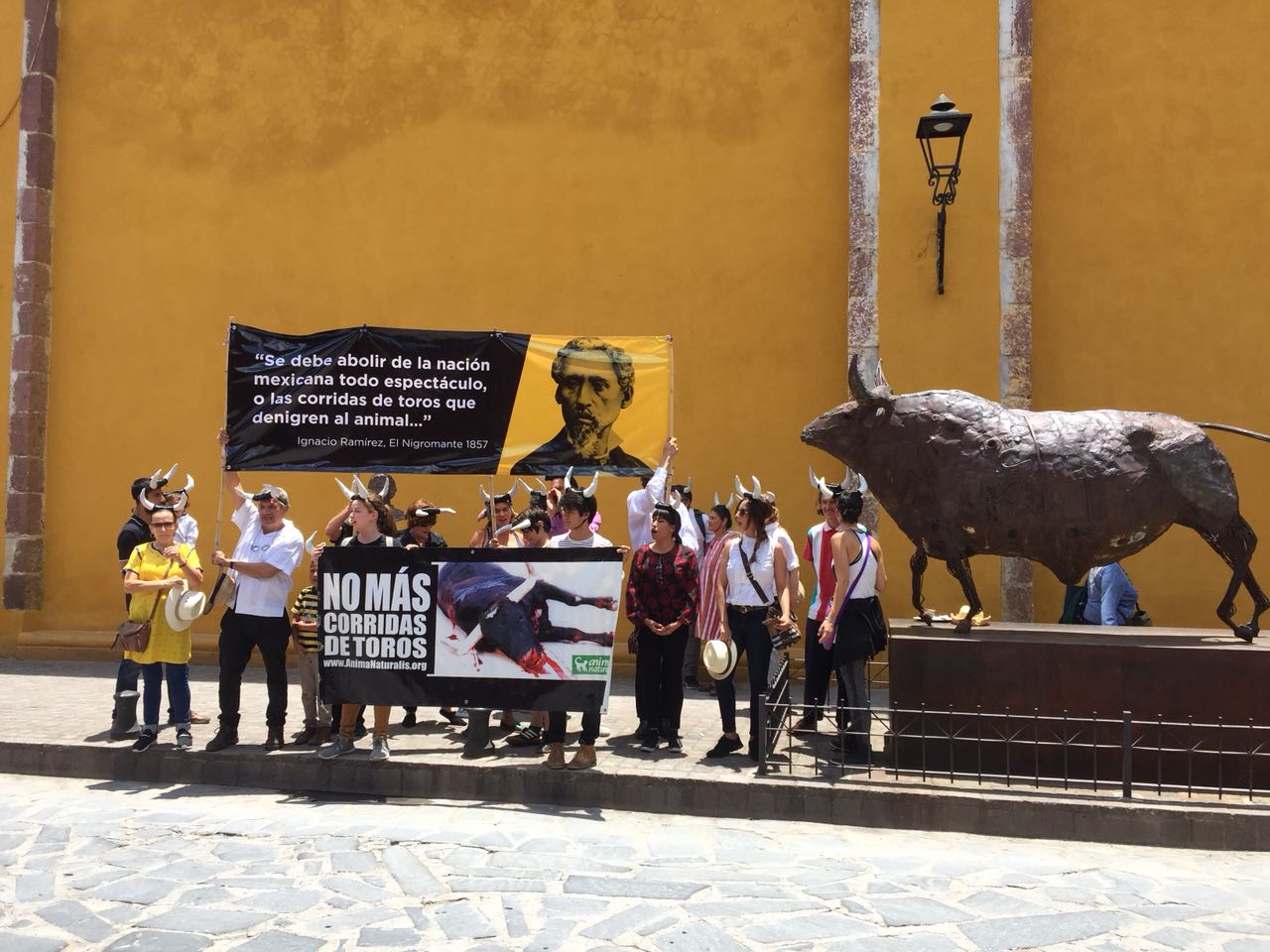 San Miguel de Allende se pone en contra de la Tauromaquia
