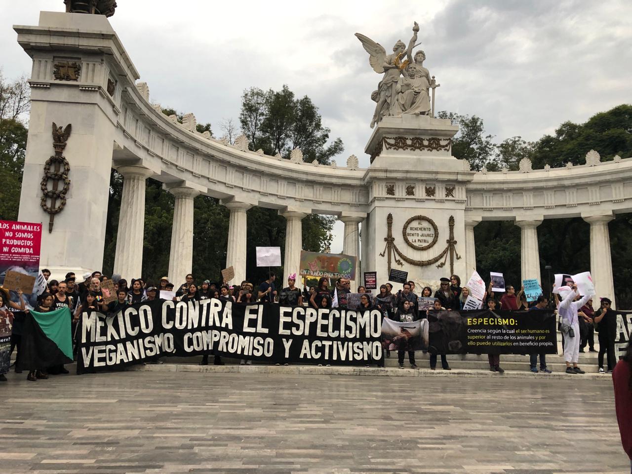 Marcha contra el especismo en México 2019