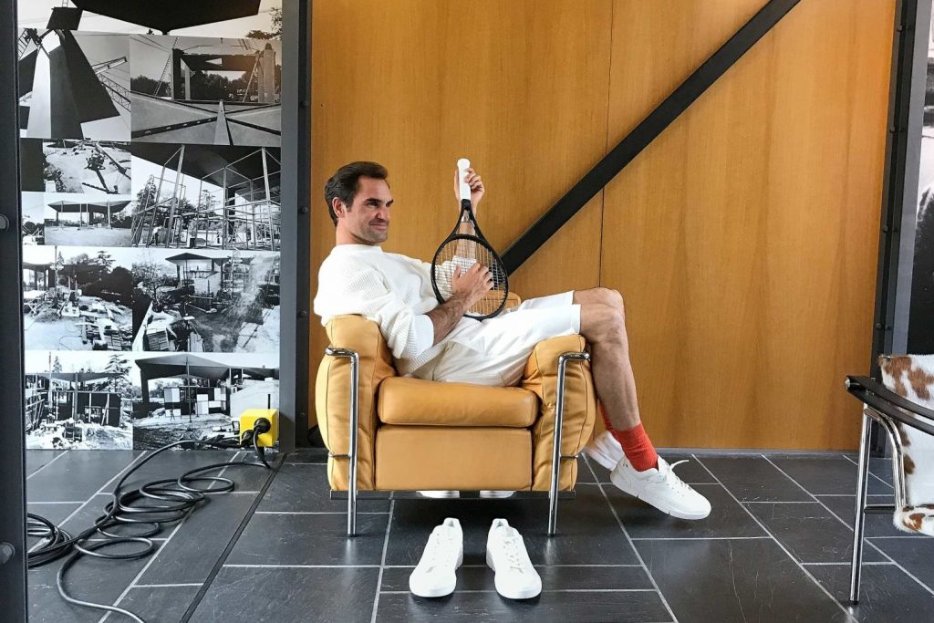 El tenista Roger Federer lanza zapatillas de deporte hechas de cuero vegano 