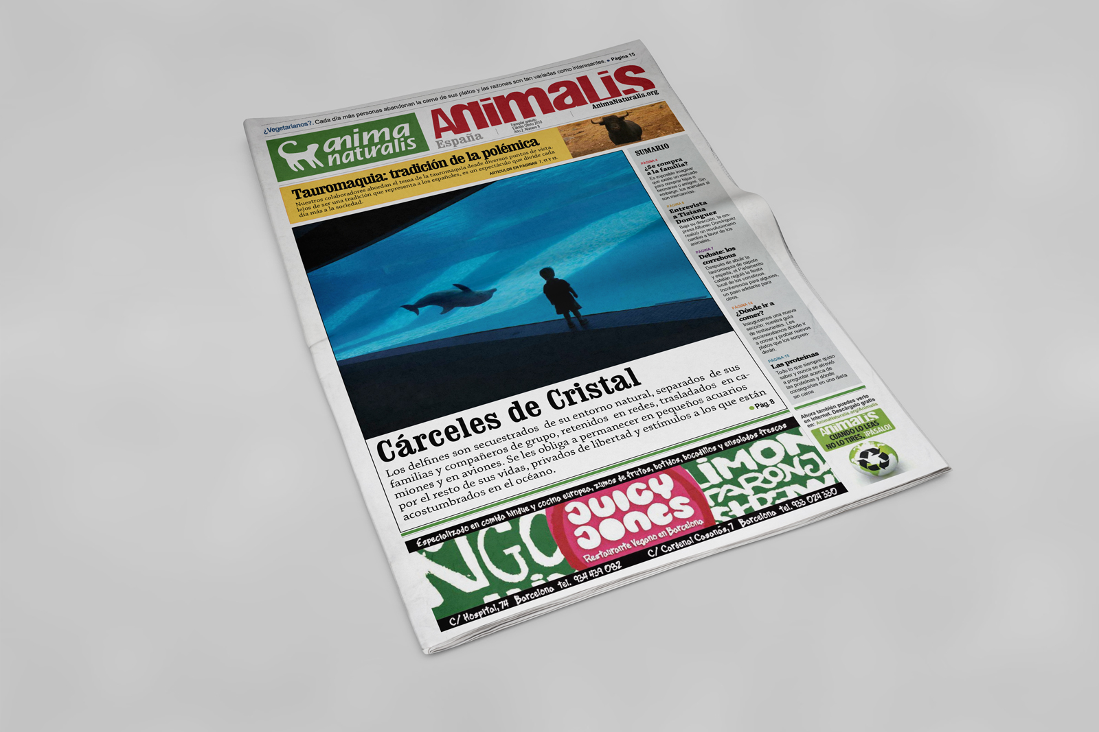 Octava edición de nuestro periódico Animalis sale de imprenta