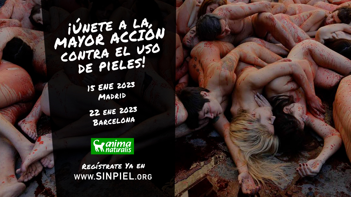¡Únete a la mayor protesta contra las pieles en Madrid y Barcelona!