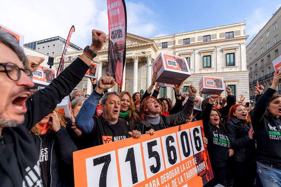La ILP 'No Es Mi Cultura' llega al Pleno del Congreso para poner fin al blindaje de la tauromaquia